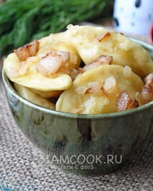 Пышные украинские вареники на пару