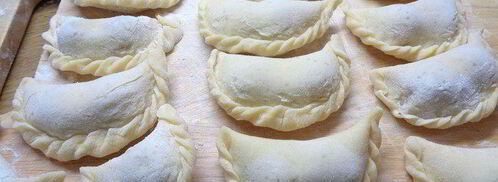 вареники из заварного теста с вишней. Шаг 12