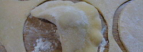 вареники из заварного теста с вишней. Шаг 9