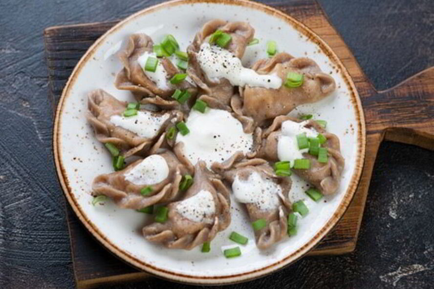 Рецепт вареников изумрудный гребень с квашеной капустой