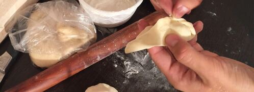 вареники на пресном тесте. Шаг 8