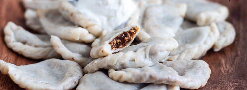 вареники с черносливом и творогом. Шаг 3