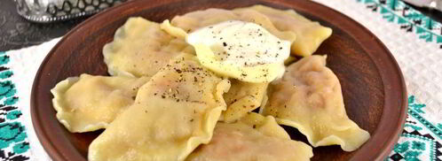 вареники с капустой из яичного теста. Шаг 10