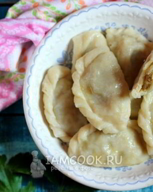 Вареники с картофелем и говядиной