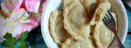 вареники с картофелем и говядиной. Шаг 8