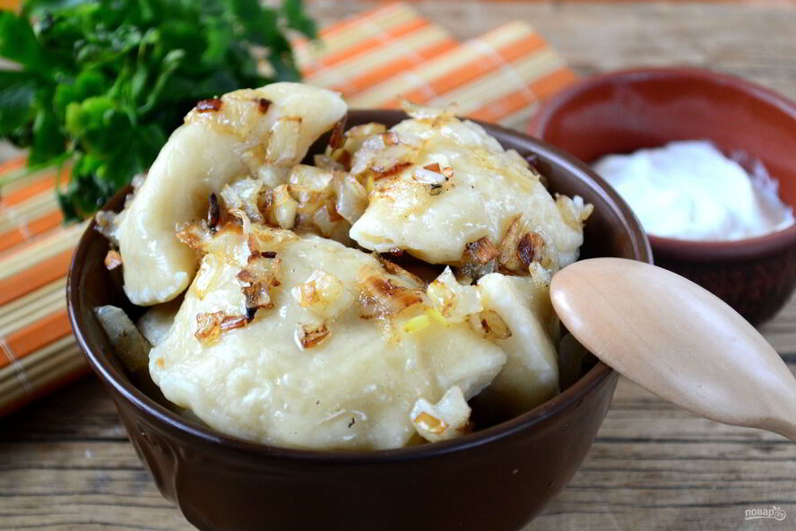 Рецепт вареников с картофелем и капустой