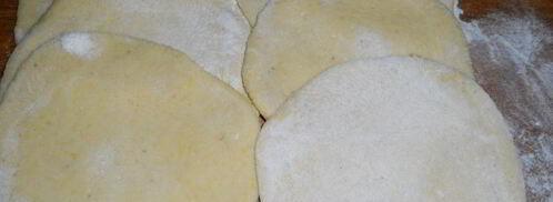 вареники с картофелем на сыворотке и кукурузной муке. Шаг 3