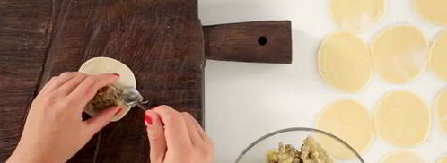 вареники с картошкой и грибами. Шаг 5