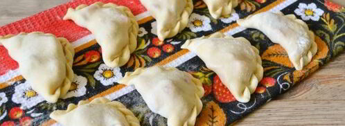 вареники с клубникой на воде. Шаг 23