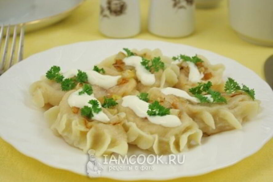 Рецепт вареников с квашеной капустой на молоке