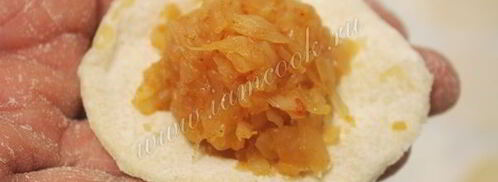 вареники с квашеной капустой на молоке. Шаг 9