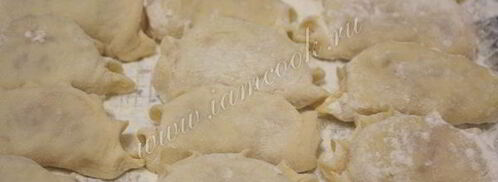 вареники с квашеной капустой на молоке. Шаг 12