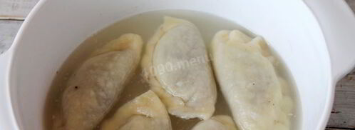 вареники с мясом. Шаг 8