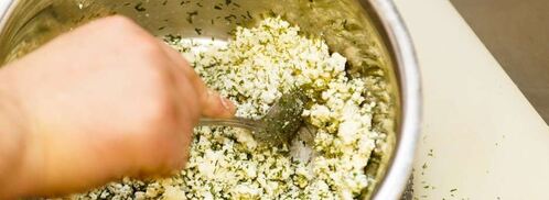 вареники с соленым творогом. Шаг 2