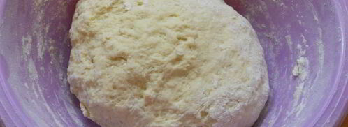 вареники с творогом и черникой. Шаг 3