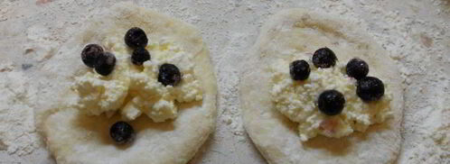 вареники с творогом и черникой. Шаг 6