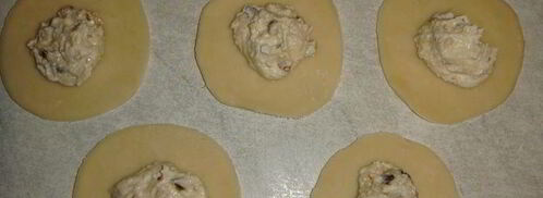 вареники с творогом и финиками. Шаг 8