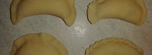 вареники с творогом и финиками. Шаг 9