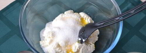 вареники с творогом и яичными желтками. Шаг 7