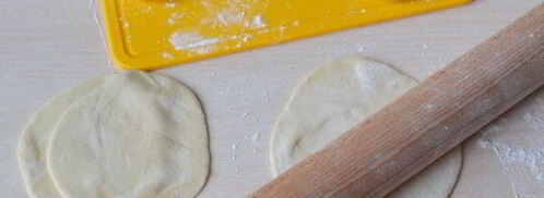 вареники с творогом и яичными желтками. Шаг 12