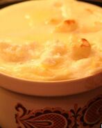 Вареники с творогом ленивые, запеченые в сметане