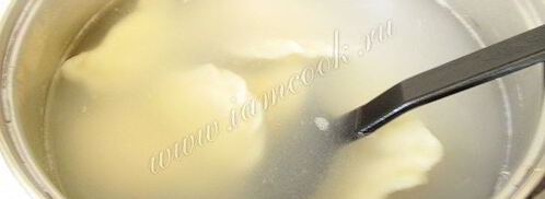 вареники с творогом на кефире. Шаг 9