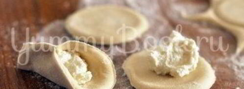 вареники с творогом. Шаг 5