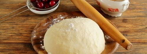 заварное тесто для вареников с вишней. Шаг 8