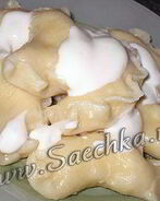 Заварное тесто для вареников