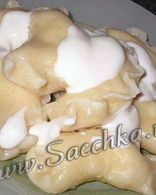 Заварное тесто для вареников