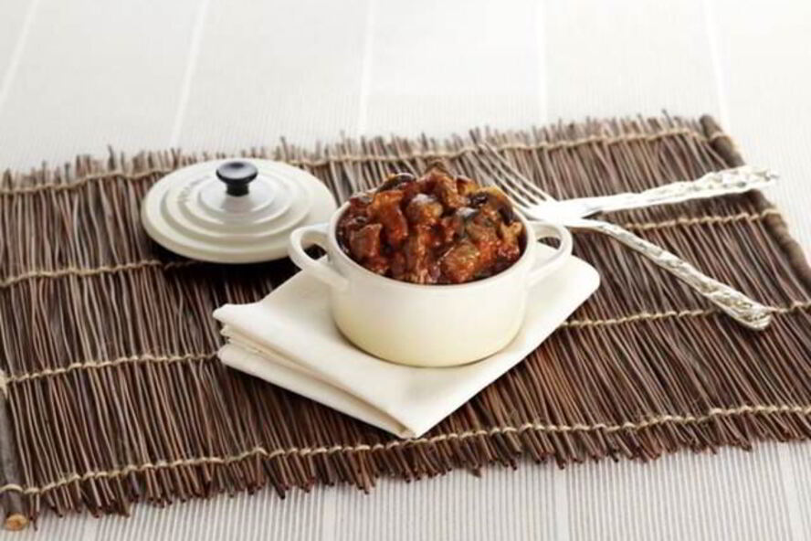 Рецепт жаркого из баранины с грибами