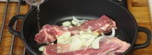 жаркое из говядины с чесноком. Шаг 3