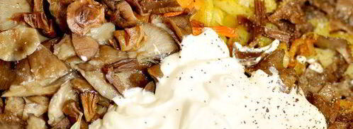 жаркое из говядины с грибами. Шаг 6