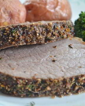 Жаркое из говядины с пряной корочкой