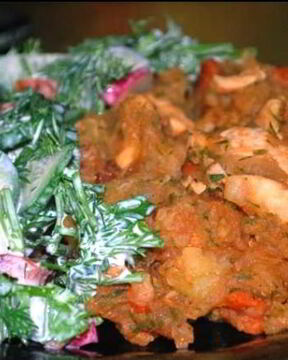 Жаркое из индейки в мультиварке