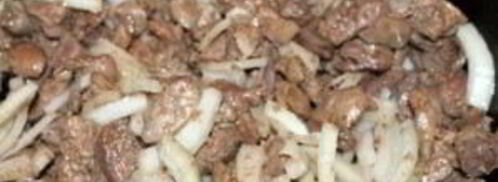 жаркое из куриных потрохов. Шаг 3