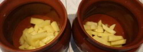 жаркое из курицы, картошки и грибов. Шаг 3