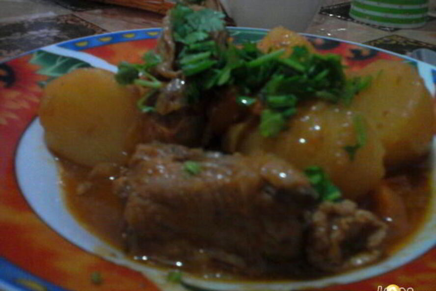 Рецепт жаркого из курицы