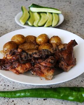 Жаркое из мяса нутрии