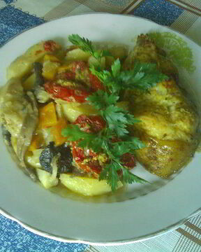 Жаркое из сома