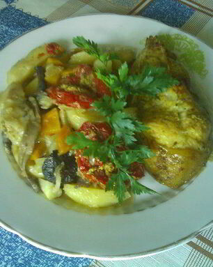 Жаркое из сома