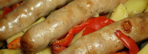 жаркое с колбасками в духовке. Шаг 5