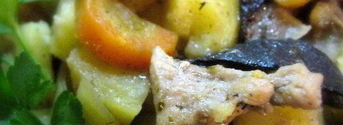 жаркое со свининой и грибами. Шаг 8