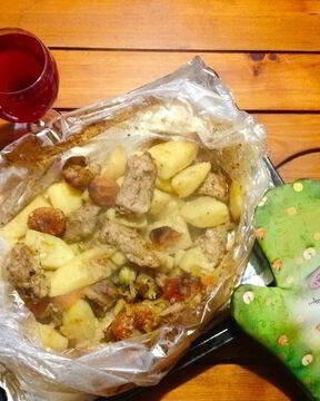 Жаркое в рукаве