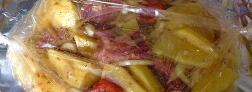 жаркое в рукаве. Шаг 3