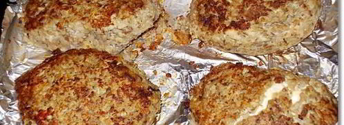 гречнево-куриные зразы с сыром. Шаг 7