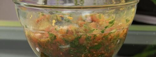 картофельные зразы с капустой и кабачковой икрой. Шаг 10