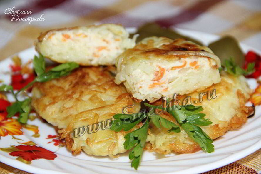 Рецепт картофельных зраз