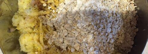 курино-картофельные зразы с начинкой. Шаг 3