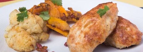 куриные зразы с грибами. Шаг 10